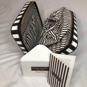 Henri Bendel Centennial Stripe Travel Jewelry Case